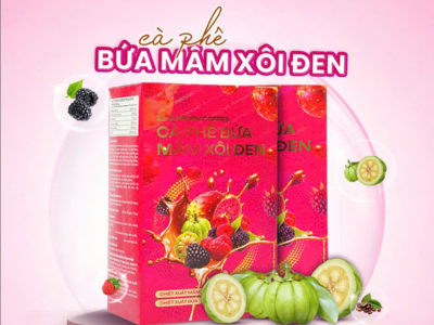 CÀ PHÊ BỨA MÂM XÔI ĐEN